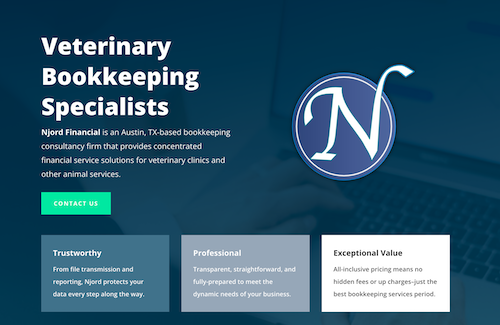 Njord financial website